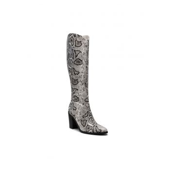 Cizme dama -  301727743 - Piele ecologica - Gri