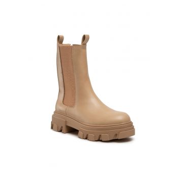 Cizme dama -  301728139 - Piele ecologica - Bej