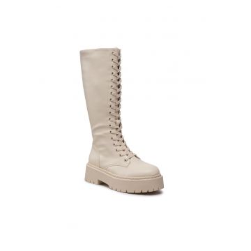 Cizme dama -  301728412 - Piele ecologica - Bej