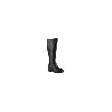 Cizme dama  302497744 - Piele naturala - Negru