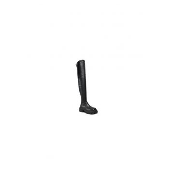 Cizme dama  303235796 - Piele ecologica - 39 EU - Negru