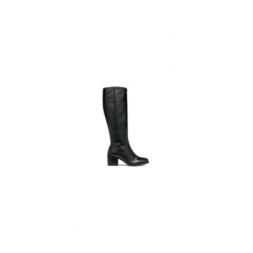 Cizme dama  303948863 - Piele naturala - Negru