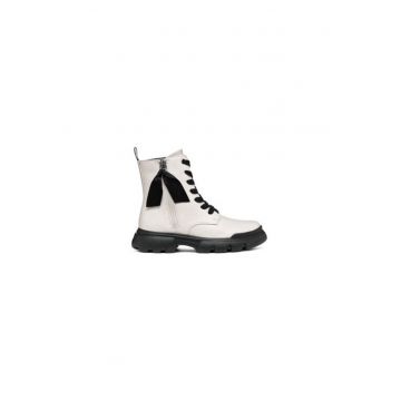 Cizme dama  303949341 - Piele ecologica - Bej