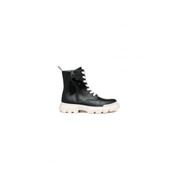 Cizme dama  303949365 - Piele ecologica - Negru