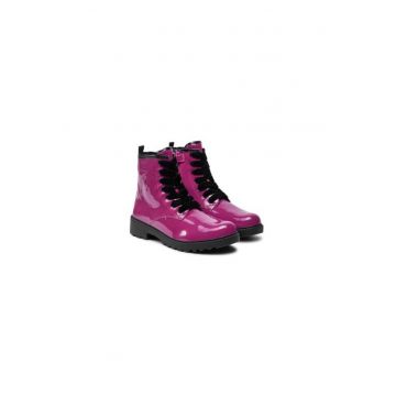 Cizme dama  303950903 - Piele ecologica - Roz