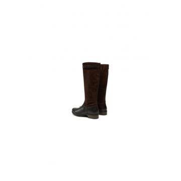 Cizme dama  304272547 - Piele naturala - Verde