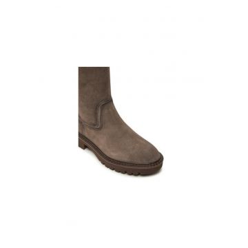 Cizme dama  304294747 - Piele ecologica - Gri