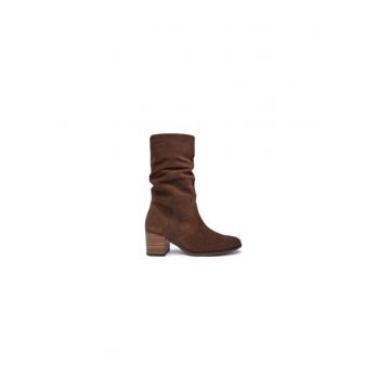 Cizme dama  304338663 - Piele naturala - Maro