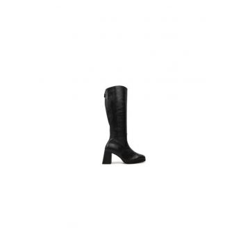 Cizme dama  304338991 - Piele naturala - Negru