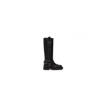 Cizme dama  304339226 - Piele naturala - Negru