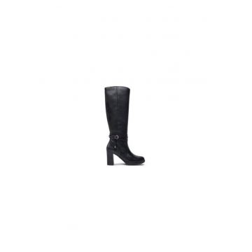 Cizme dama  304359385 - Piele naturala - Negru