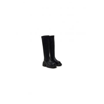 Cizme dama  304378256 - Piele ecologica - 37 EU - Negru