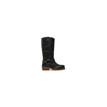 Cizme dama  304418303 - Piele naturala - Negru