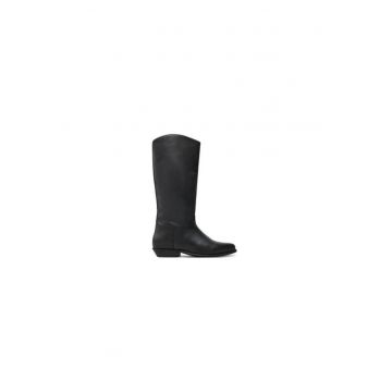 Cizme dama  304418327 - Piele naturala - Negru