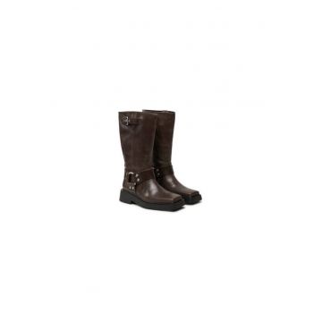 Cizme dama  304622090 - Piele naturala - Maro