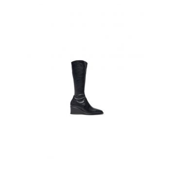 Cizme dama  304622793 - Piele naturala - Negru