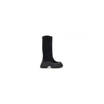 Cizme dama  304870439 - Textil - Negru