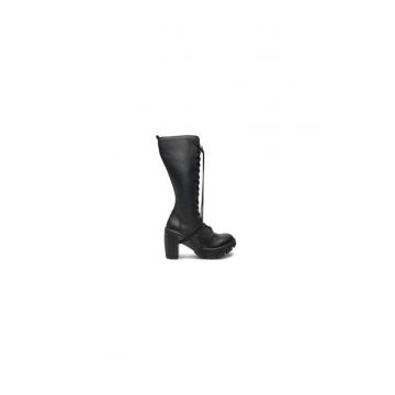 Cizme dama  304874604 - Piele ecologica - Negru