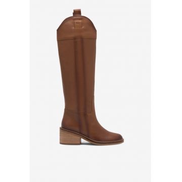 Cizme dama  5905588005049 - Piele naturala - Maro