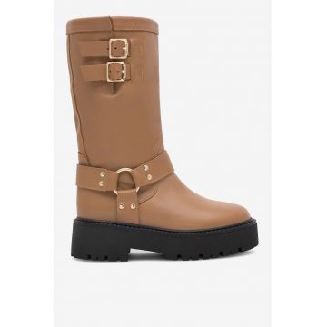Cizme dama  5905588179832 - Piele naturala - Maro
