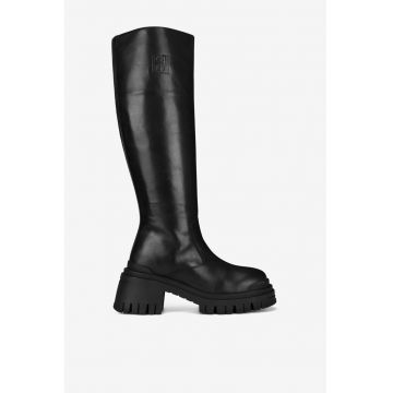 Cizme dama  5905588814672 - Piele naturala - Negru