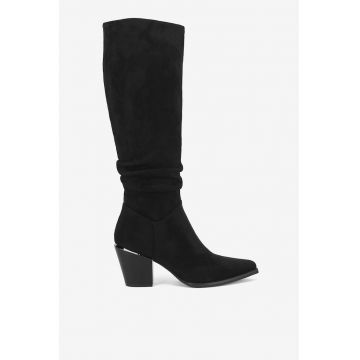 Cizme dama  5905588852766 - Textil - Negru