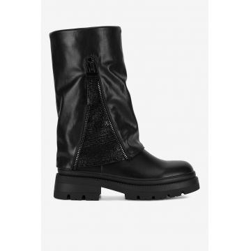 Cizme dama  5905588888260 - Sintetic - Negru