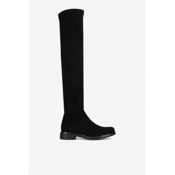 Cizme dama  5905588899228 - Textil - Negru