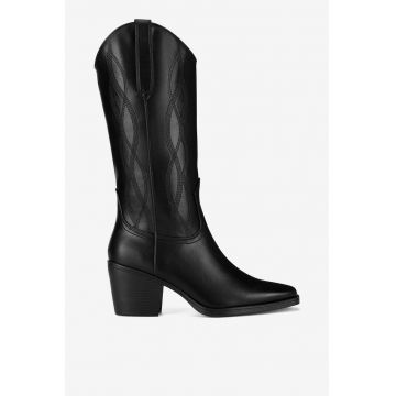 Cizme dama  5905588918028 - Sintetic - Negru