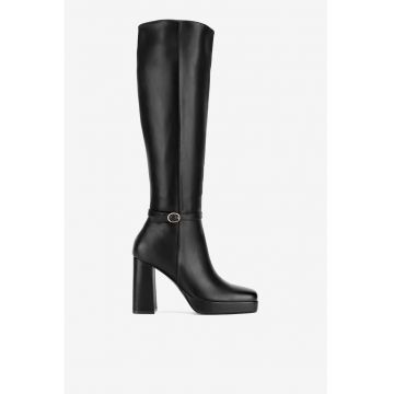 Cizme dama  5905588939436 - Sintetic - Negru