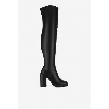 Cizme dama  5905588985266 - Sintetic - Negru