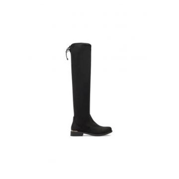 Cizme dama  Anidda - piele ecologica - negru -