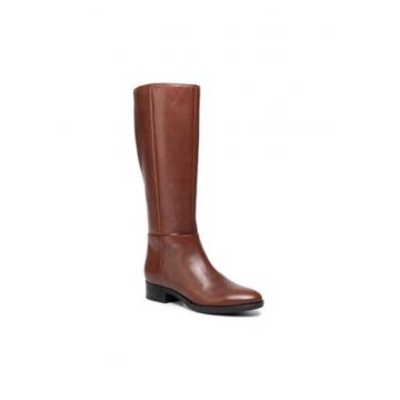 Cizme dama  D Felicity - piele ecologica - marime 41 - culoare maro