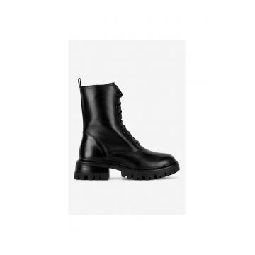 Cizme dama -  RST-BEST-01 - 10 cm - negru - 39 - textil