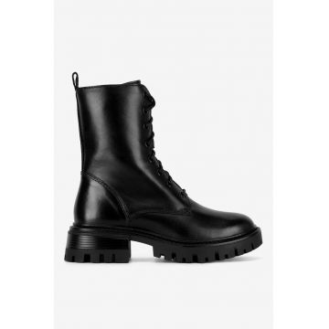 Cizme dama -  RST-BEST-01 - 10cm - negru -