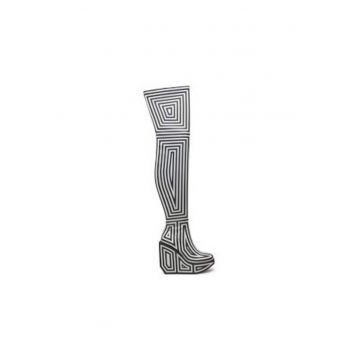 Cizme dama  Wa Long Boot Hi - gri - piele naturala -