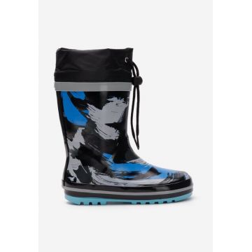 Cizme cauciuc copii Rosamunda V2 negre