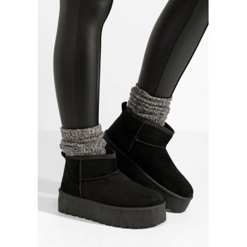 Cizme cu platformă Savieda V5 negre