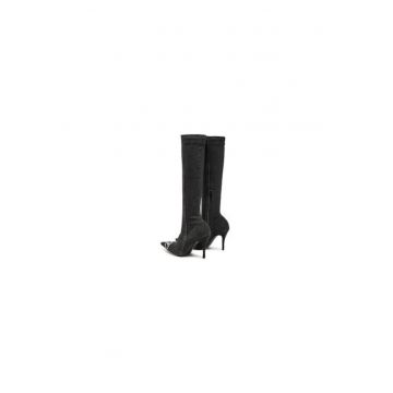 Cizme dama  305027856 - Textil - Negru