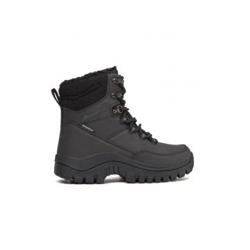 Cizme dama -  54332 - Piele ecologica - Negru