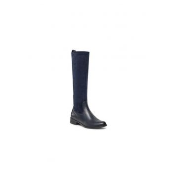 Cizme dama  9/25514/41 - Textil - 37 EU - Albastru