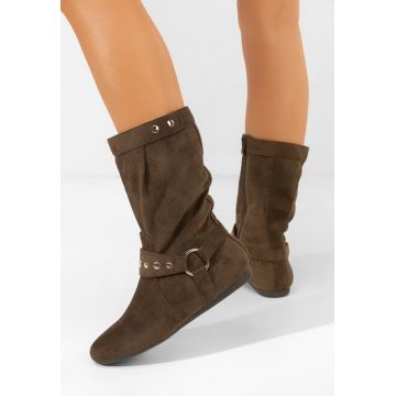 Cizme dama Dakisa kaki