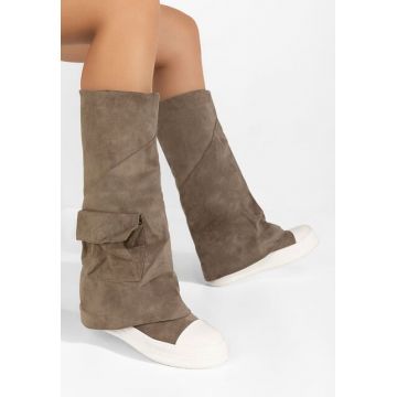 Cizme dama fara toc Danita kaki