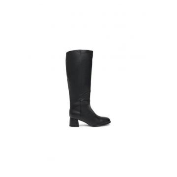 Cizme dama  LENOIR_STT - Piele naturala - Negru