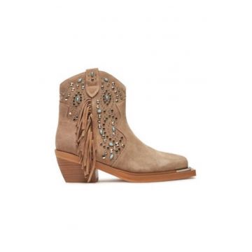 Cizme de cowboy dama  I240715 - bej -