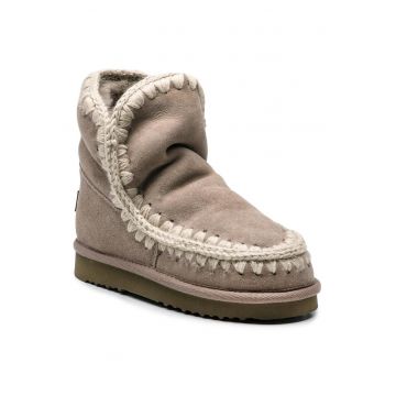 Cizme de iarna dama  ESKIMO18 - Piele naturala - 37 EU - Bej