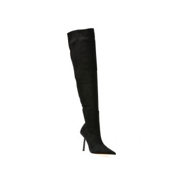 Cizme elegante ALDO negre, CALDAN 001, din material textil