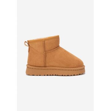 Cizme fete Sorvenia camel
