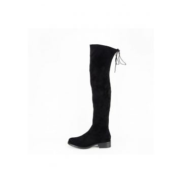 Cizme lungi negre E4833 112 13876