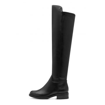 Cizme mid-calf de piele